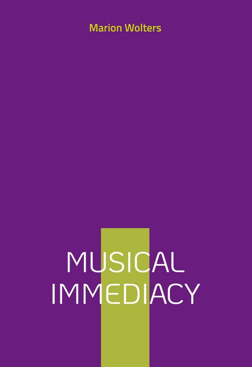 Produktbild: Musical Immediacy