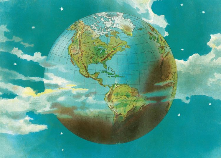 Produktbild: John Derian Paper Goods: Planet Earth 1,000-Piece Puzzle