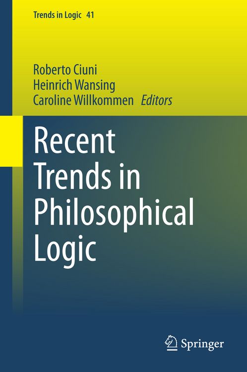 Produktbild: Recent Trends in Philosophical Logic