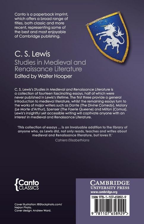 Produktbild: Studies in Medieval and Renaissance Literature