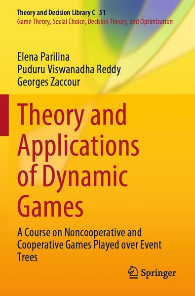Produktbild: Theory and Applications of Dynamic Games