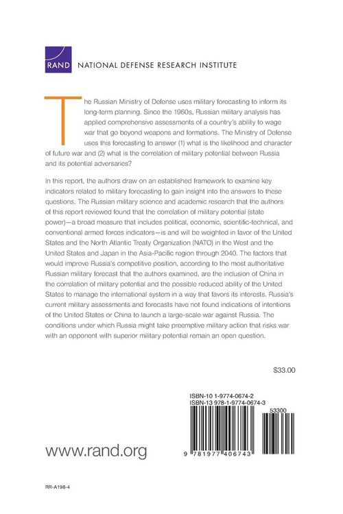 Produktbild: Russian Military Forecasting and Analysis
