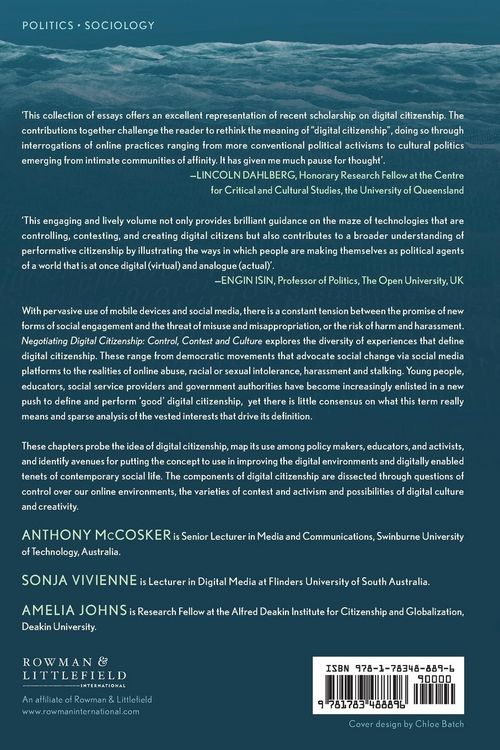 Produktbild: Negotiating Digital Citizenship