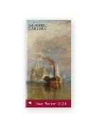 Produktbild: National Gallery: Turner, The Fighting Temeraire 2024 Year Planner - Month to View