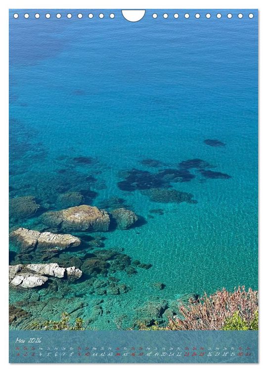 Produktbild: Sardinien - das ganze Jahr Urlaubsgef&uuml;hl (Wandkalender 2026 DIN A4 hoch), CALVENDO Monatskalender