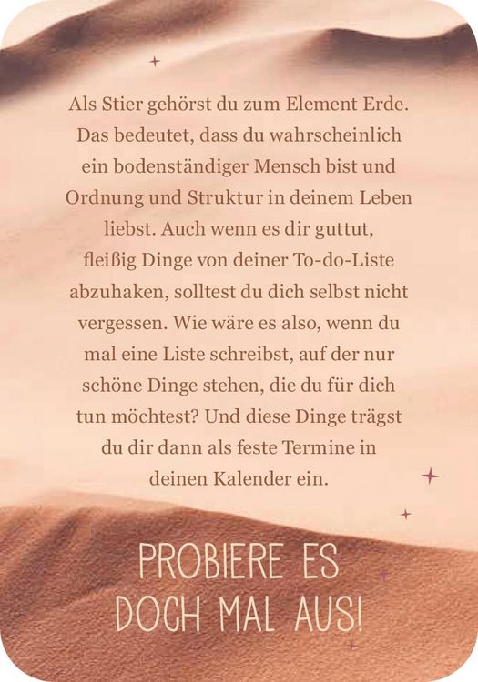 Produktbild: Achtsamkeit f&uuml;r den Stier