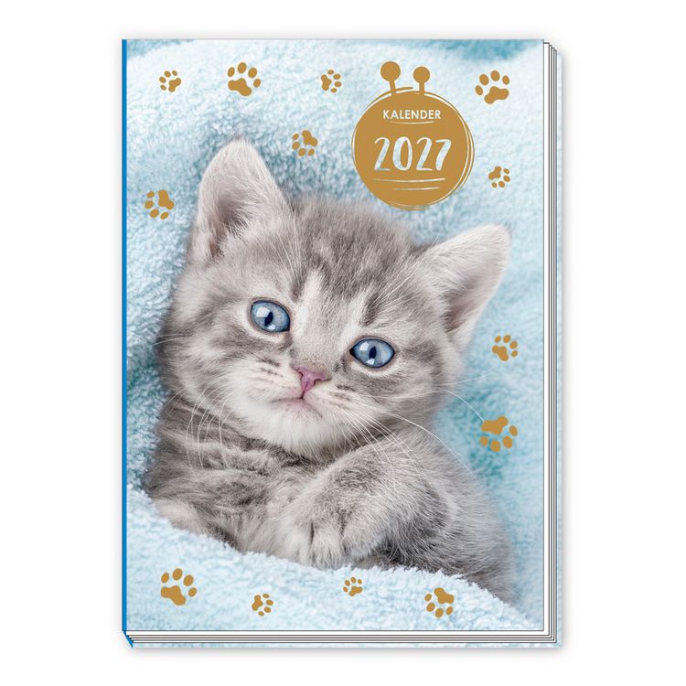 Produktbild: TR&Ouml;TSCH - Taschenkalender A7 Katze 2027
