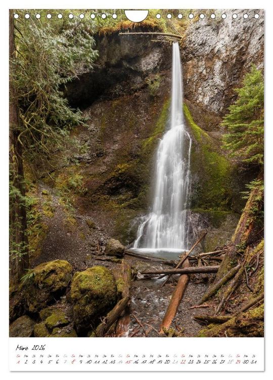 Produktbild: Weltnaturerbe Olympic National Park (Wandkalender 2026 DIN A4 hoch), CALVENDO Monatskalender