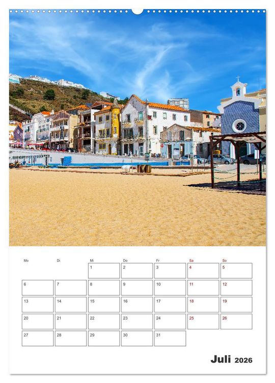 Produktbild: Portugal - ein Traumreiseziel (hochwertiger Premium Wandkalender 2026 DIN A2 hoch), Kunstdruck in Hochglanz