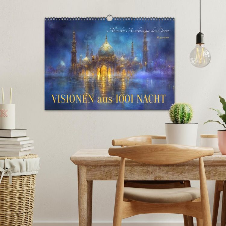 Produktbild: Visionen aus 1001 Nacht (Wandkalender 2026 DIN A3 quer), CALVENDO Monatskalender