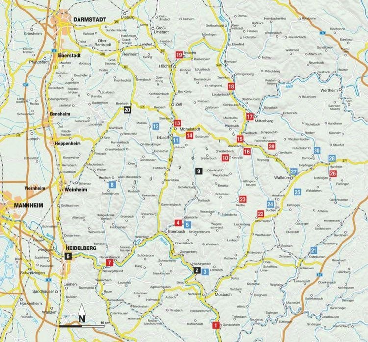 Produktbild: Erlebnis-Wanderungen Odenwald