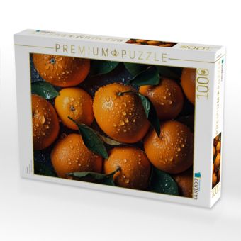Produktbild: CALVENDO Puzzle Orangen | 1000 Teile Lege-Gr&ouml;&szlig;e 64x48cm Foto-Puzzle f&uuml;r gl&uuml;ckliche Stunden