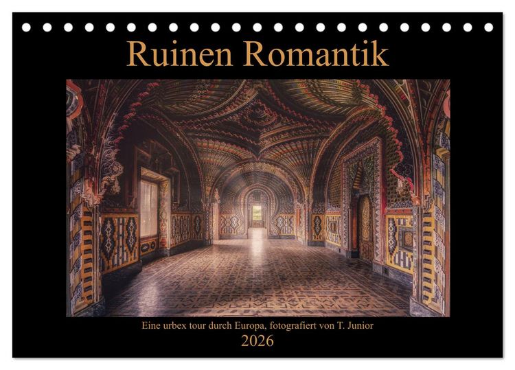 Produktbild: Ruinen Romantik (Tischkalender 2026 DIN A5 quer), CALVENDO Monatskalender