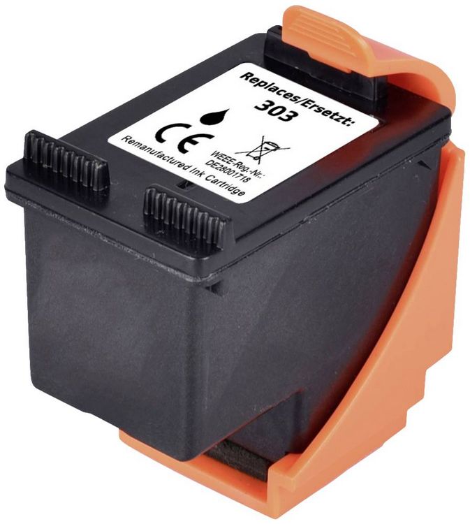 Produktbild: Renkforce Druckerpatrone ersetzt HP 303, T6N02AE Kompatibel Schwarz RF-5706058
