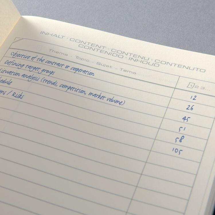 Produktbild: SIGEL CO132 Notizbuch Conceptum, ca. A6, liniert, schwarz
