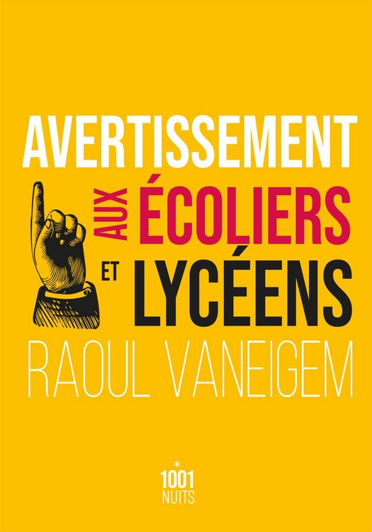 Produktbild: Avertissement aux &eacute;coliers et lyc&eacute;ens