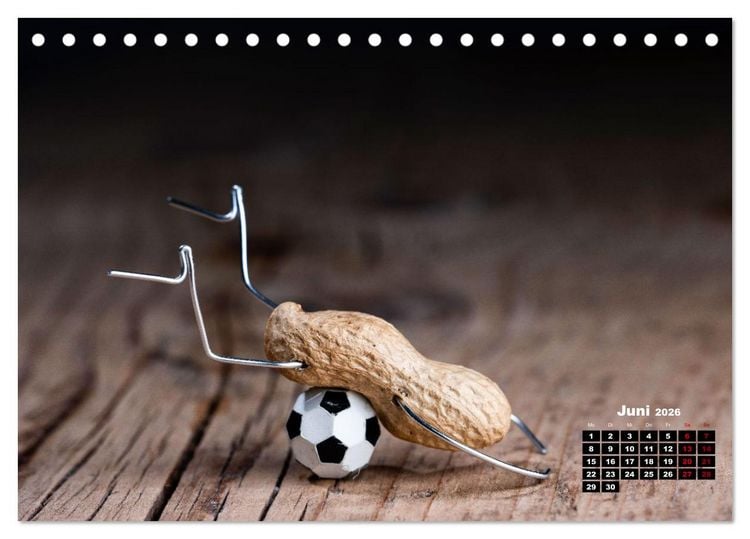 Produktbild: Erdnussm&auml;nnchen Geschichten. (Tischkalender 2026 DIN A5 quer), CALVENDO Monatskalender