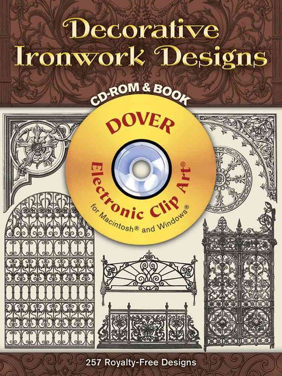 Produktbild: Decorative Ironwork Designs [With CD_Rom]