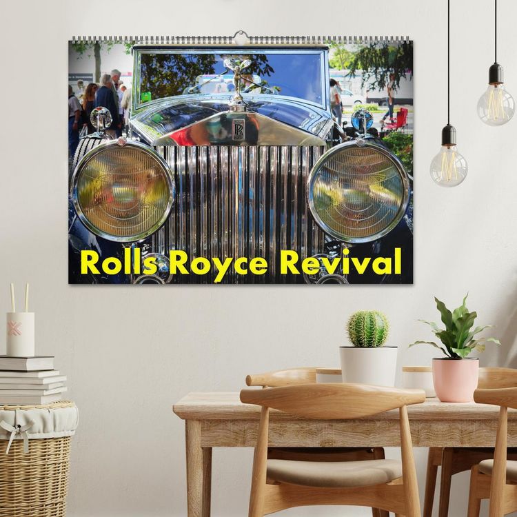 Produktbild: Rolls Royce Revival (Wandkalender 2026 DIN A2 quer), CALVENDO Monatskalender