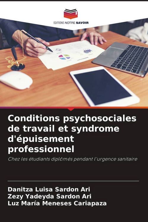 Produktbild: Conditions psychosociales de travail et syndrome d'&eacute;puisement professionnel