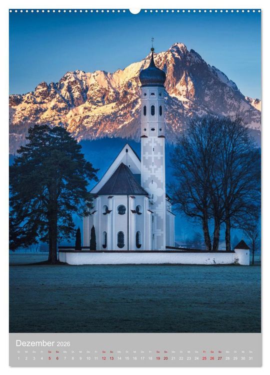 Produktbild: Deutsche Alpenmomente (hochwertiger Premium Wandkalender 2026 DIN A2 hoch), Kunstdruck in Hochglanz