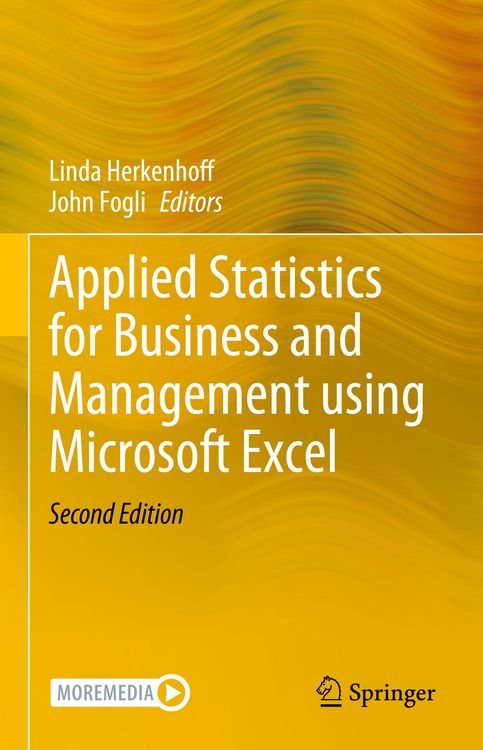Produktbild: Applied Statistics for Business and Management using Microsoft Excel