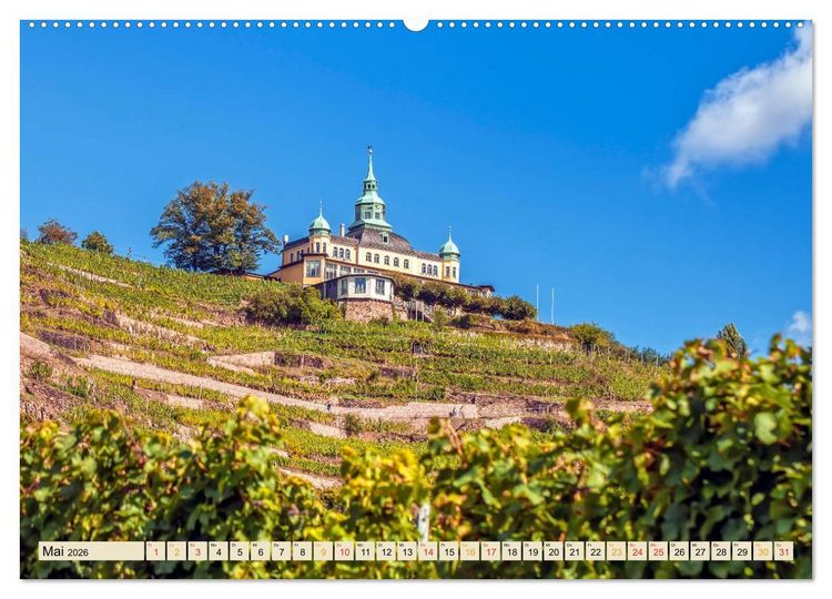 Produktbild: Reise durch Deutschland - Sachsen (Wandkalender 2026 DIN A2 quer), CALVENDO Monatskalender