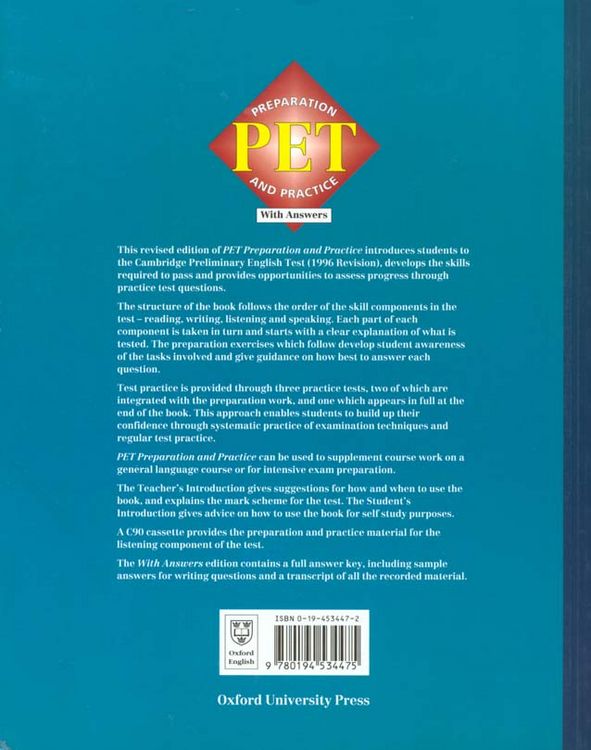 Produktbild: Pet prep & practice stud/answers