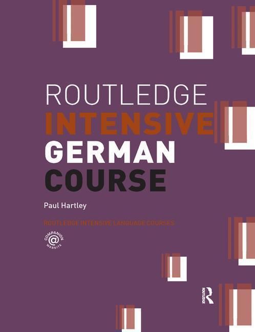Produktbild: Hartley, P: Routledge Intensive German Course