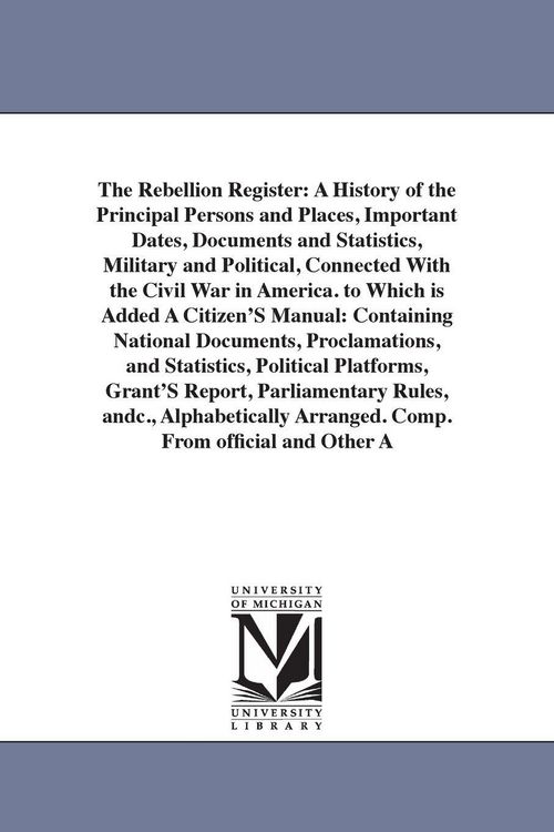 Produktbild: The Rebellion Register