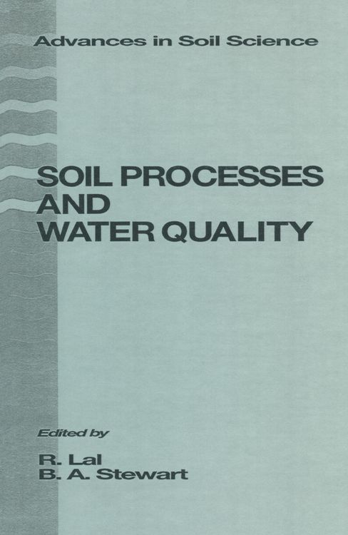Produktbild: Soil Processes and Water Quality