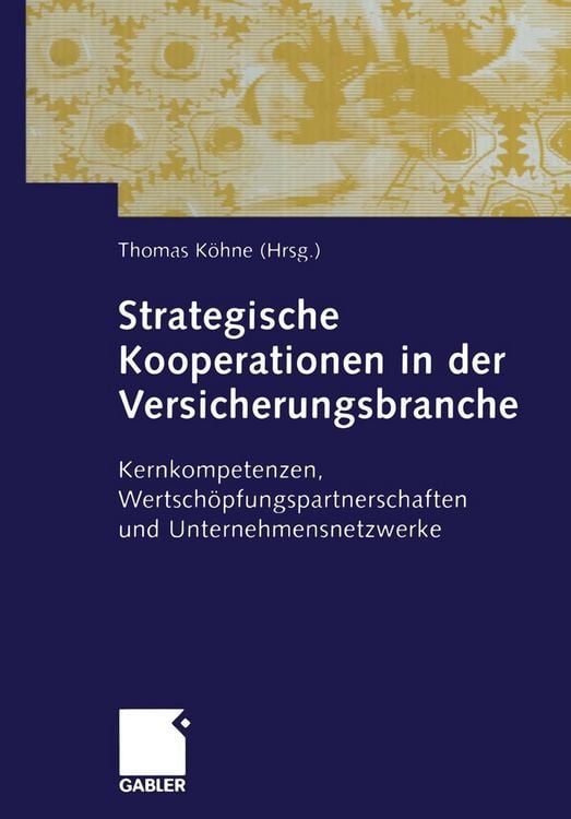 Produktbild: Strategische Kooperationen in der Versicherungsbranche
