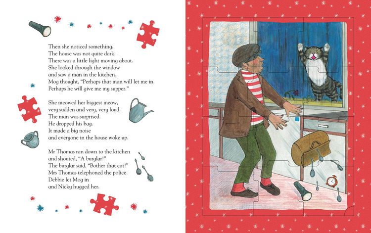 Produktbild: Mog the Forgetful Cat Jigsaw Book