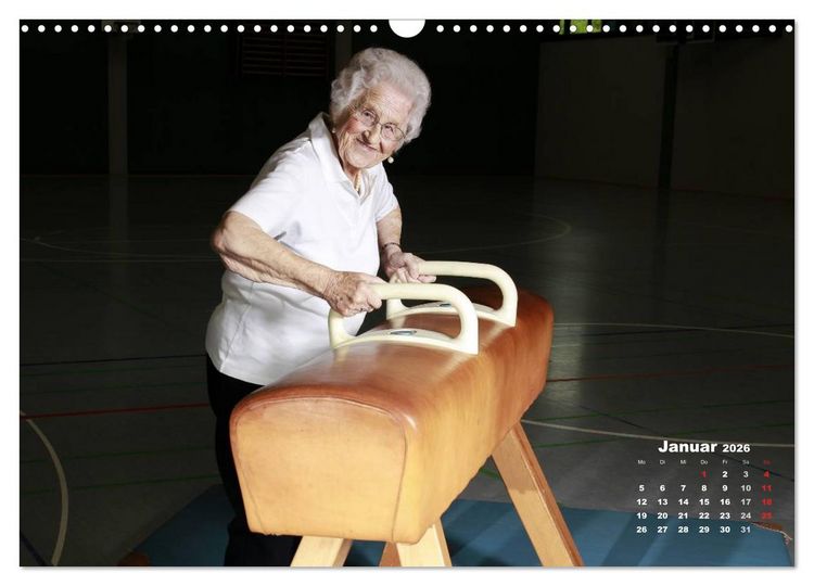 Produktbild: "Sch&ouml;nheit im Alter" - Fit und Aktiv (Wandkalender 2026 DIN A3 quer), CALVENDO Monatskalender