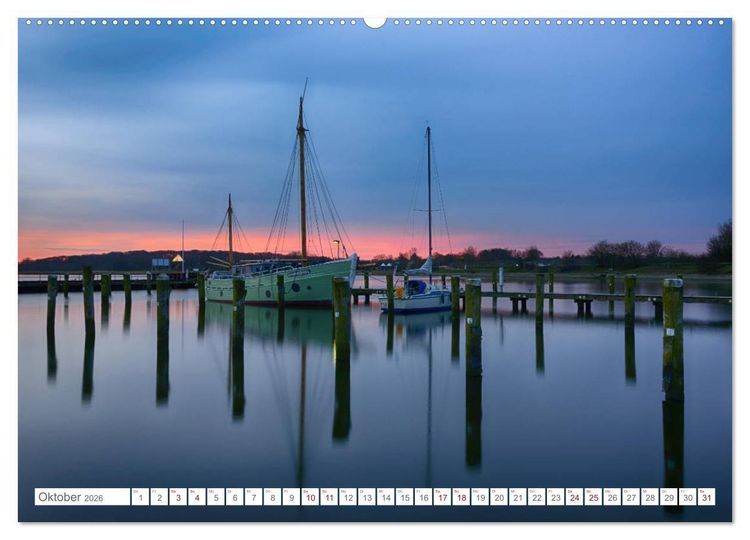 Produktbild: Schleswig-Holsteins Norden (Wandkalender 2026 DIN A2 quer), CALVENDO Monatskalender