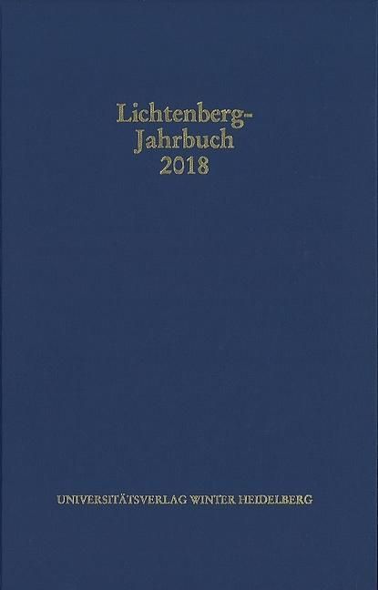 Produktbild: Lichtenberg-Jahrbuch 2018