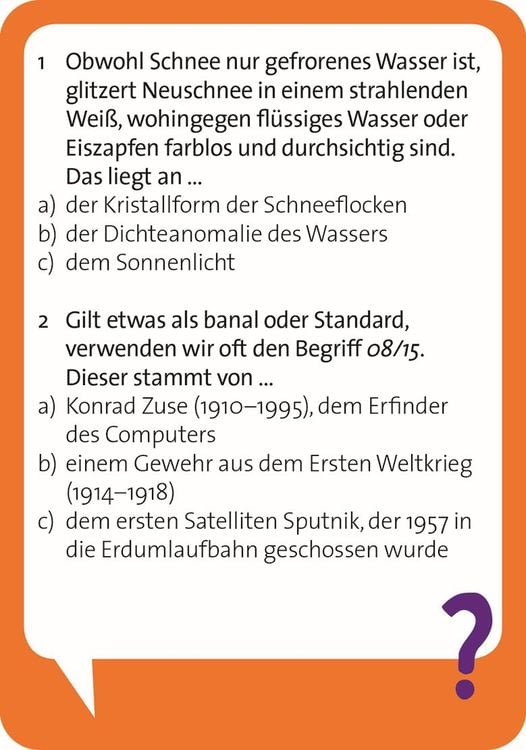 Produktbild: Moses. - Pocket Quiz - Alltagsrätsel