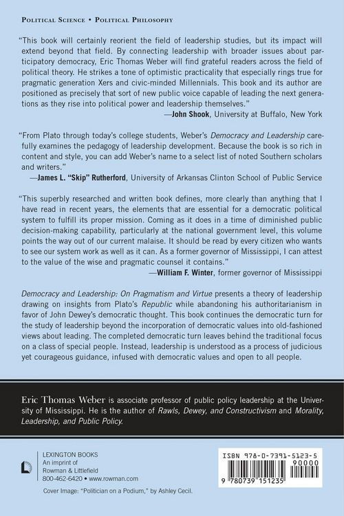 Produktbild: Democracy and Leadership