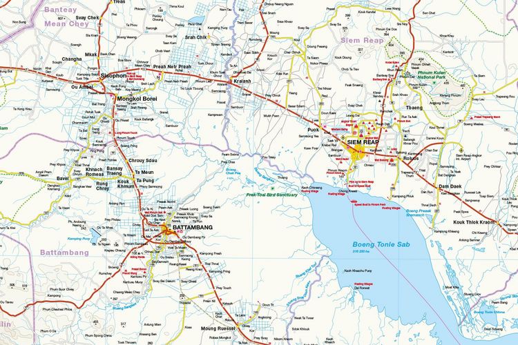 Produktbild: Reise Know-How Landkarte Kambodscha / Cambodia (1:500.000)
