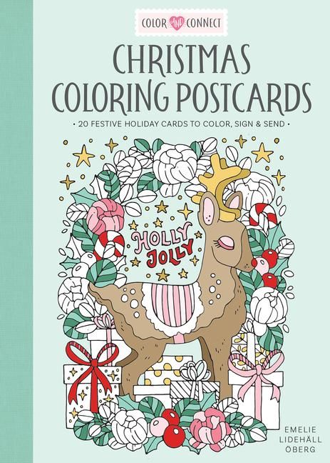 Produktbild: Christmas Coloring Postcards