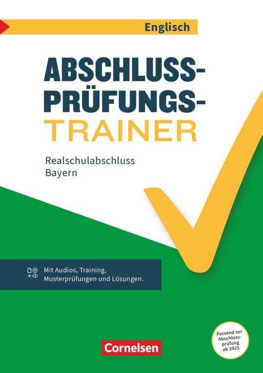 Produktbild: Abschlusspr&uuml;fungstrainer Englisch - Bayern - 10. Jahrgangsstufe