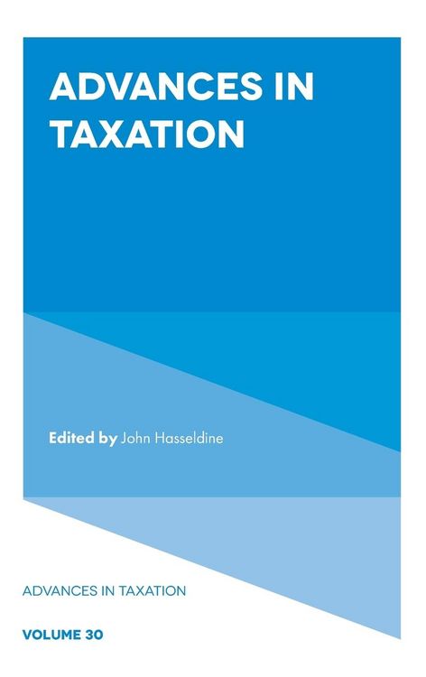 Produktbild: Advances in Taxation