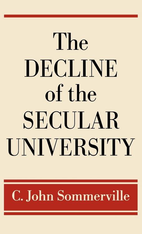 Produktbild: The Decline of the Secular University