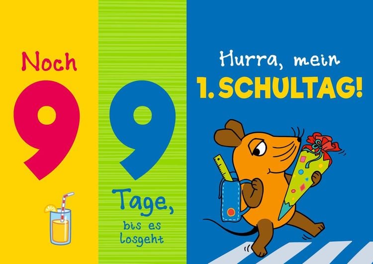 Produktbild: Countdown für die Schule mit der Maus