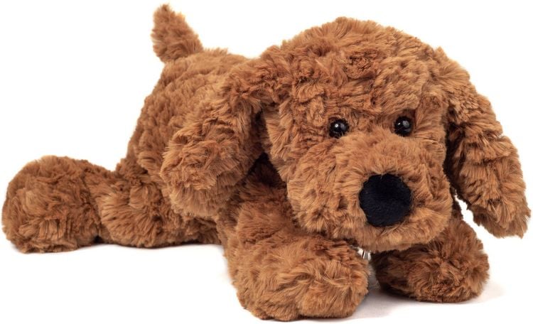 Produktbild: Teddy Hermann 91974 - Schlenkerhund braun, Hund-Pl&uuml;schtier, 28 cm