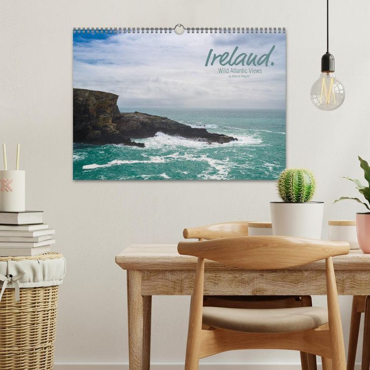 Produktbild: Ireland. Wild Atlantic Views / UK-Version (Wall Calendar 2026 DIN A3 landscape), CALVENDO 12 Month Wall Calendar