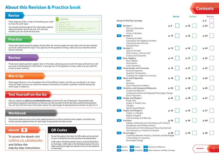 Produktbild: COLL AQA GCSE MATHS FT ALL