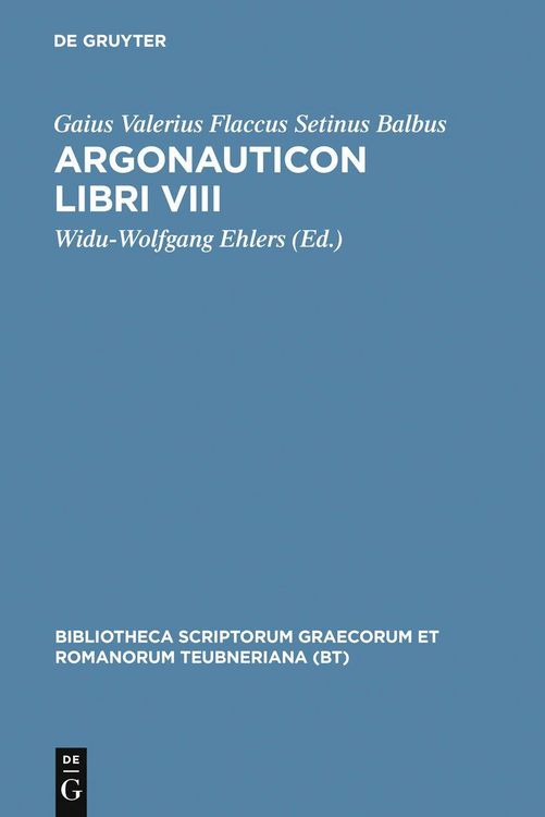 Produktbild: Argonauticon libri VIII