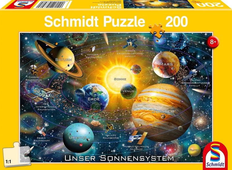 Produktbild: Unser Sonnensystem, 200 Teile