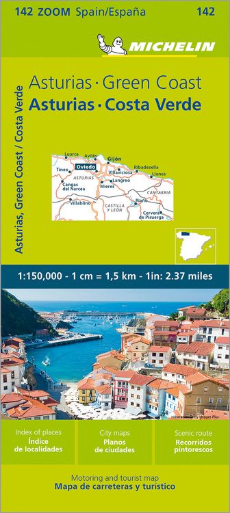 Produktbild: Michelin Asturias, Costa Verde